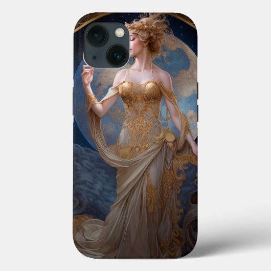 Moon Goddess Queen Fantasy Art Case-Mate iPhone Case (Achterkant)