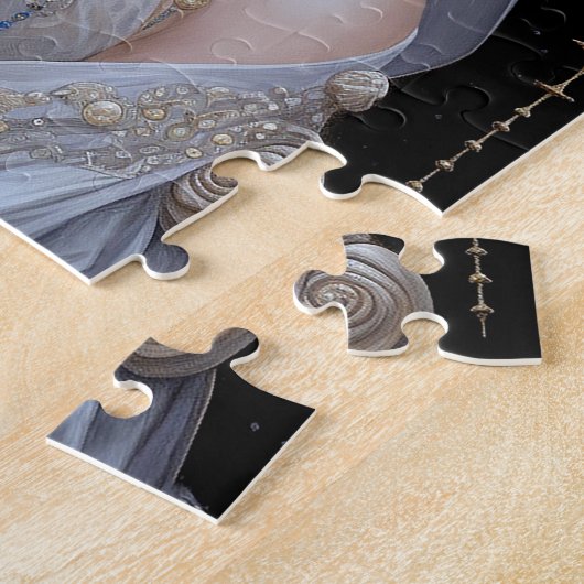 Moon Goddess Queen Fantasy Art Legpuzzel (Zijkant)