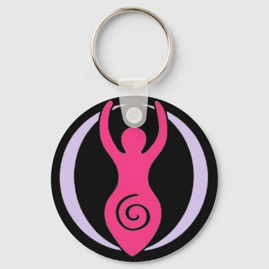 Moon Goddess Sleutelhanger (Voorkant)