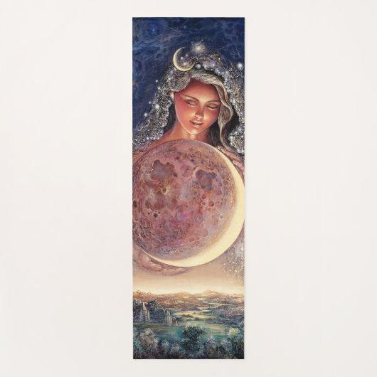 Moon Goddess Yoga Mat (Voorkant)
