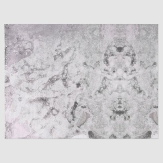 Moon Grey Crater Space Galaxy Print Pattern Tissuepapier (Voorkant)