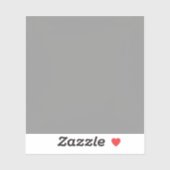 Moon Grey Solid Color Sticker (Vel)