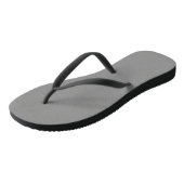 Moon Grey Solid Color Teenslippers (Schuin)