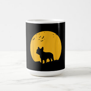 Moon Halloween Inspire French Bulldog Gift Koffiemok