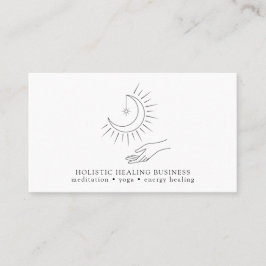 Moon Hand Holistic Healing Visitekaartje