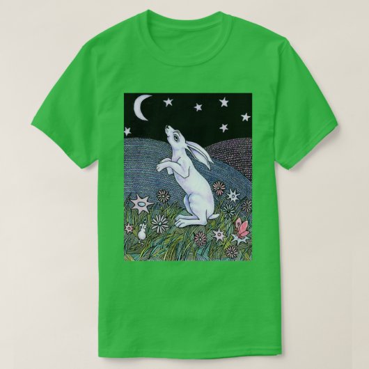 Moon Hare alt T-shirt (Design voorkant)