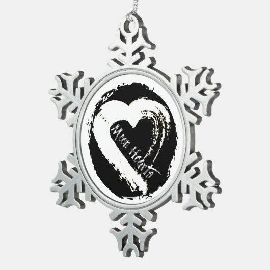 Moon Heart Car Ornament (Rechts)