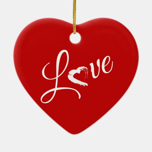 Moon Heart Ornament (Achterkant)