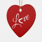 Moon Heart Ornament (Links)