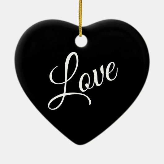 Moon Heart Ornament (Achterkant)