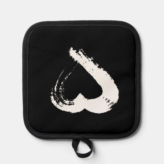 Moon Heart Pot Holder Pannenlap (Voorkant)