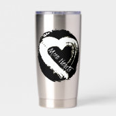 Moon Heart Travel Mug Geïsoleerde Drinkbeker (Achterkant)