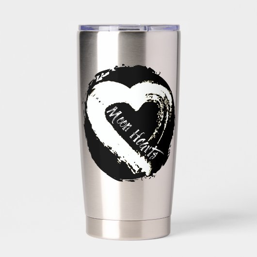 Moon Heart Travel Mug Geïsoleerde Drinkbeker (Voorkant)