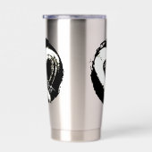 Moon Heart Travel Mug Geïsoleerde Drinkbeker (Rechts)