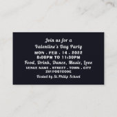 Moon Heart, Valentijnsdag Party Ticket Invite (Achterkant)