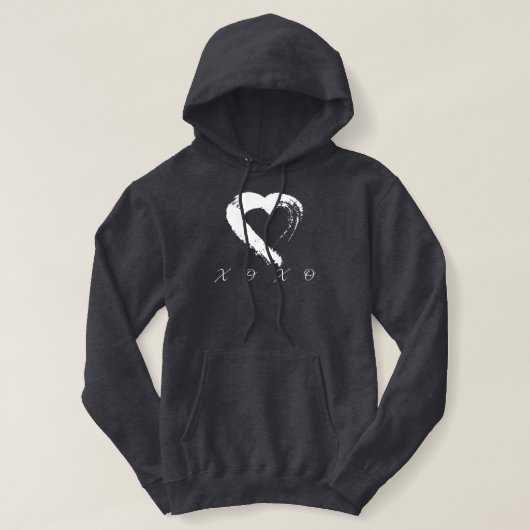 Moon Heart XOXO Hoodie (Design voorkant)