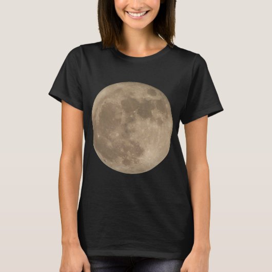 Moon Hoodie Full Moon Lady's Moon Shirt (Voorkant)