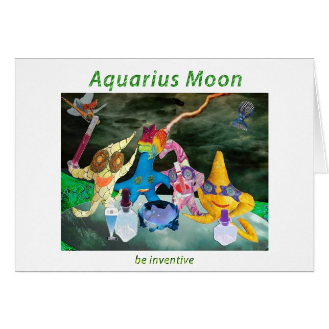 Moon in Aquarius (Voorkant Horizontaal)