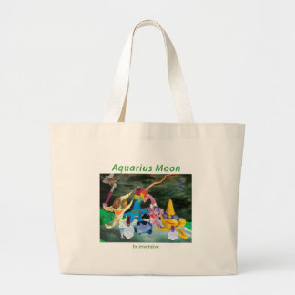 Moon in Aquarius Grote Tote Bag