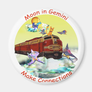 Moon in Gemini Magneet