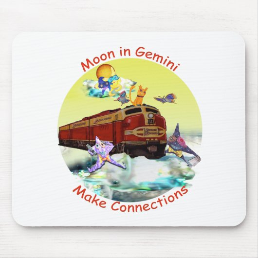 Moon in Gemini Muismat (Voorkant)