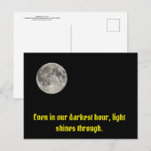 Moon in South Carolina Briefkaart (Voorkant / Achterkant)