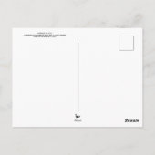 Moon in South Carolina Briefkaart (Achterkant)