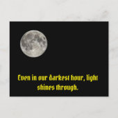 Moon in South Carolina Briefkaart (Voorkant)