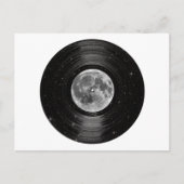 Moon in Space Vinyl LP Record Briefkaart (Voorkant)
