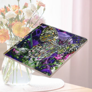 Moon Influence Butterfly Tegeltje