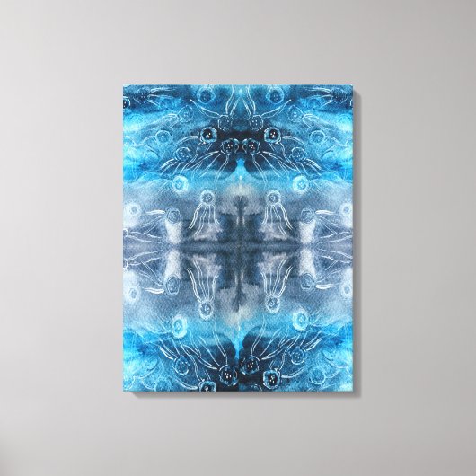 Moon jellyfish batik print (Voorkant)
