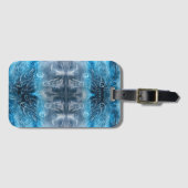 Moon jellyfish batik print bagagelabel (Voorkant (horizontaal))