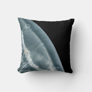 Moon Jellyfish en White Nudibranch Pillow Kussen
