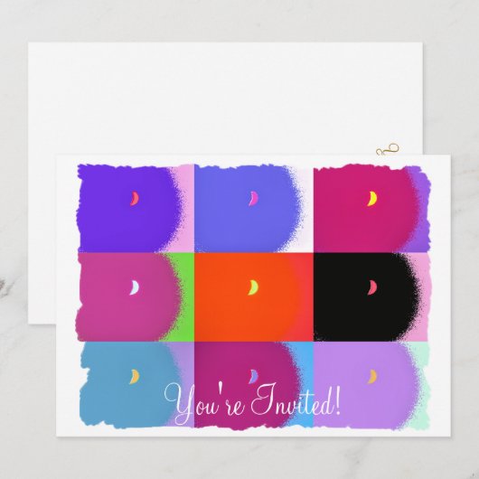 MOON KAART (Voorkant / Achterkant)