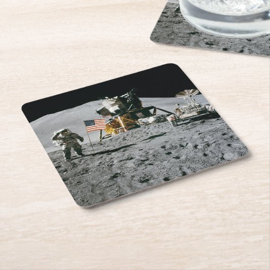 Moon Kartonnen Onderzetters (Schuin)