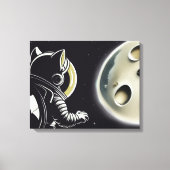 Moon-Kat Canvas Afdruk (Voorkant)