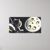 Moon-Kat Canvas Afdruk (Voorkant)