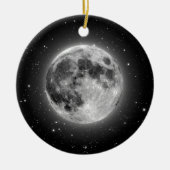 Moon Keramisch Ornament (Voorkant)
