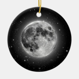 Moon Keramisch Ornament