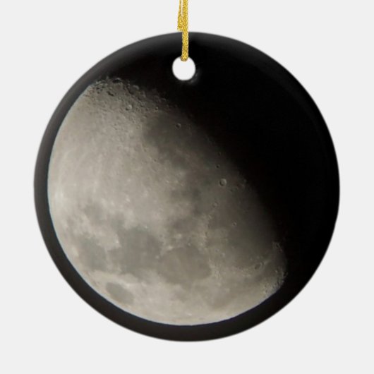 Moon Keramisch Ornament (Achterkant)
