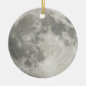Moon Keramisch Ornament (Voorkant)