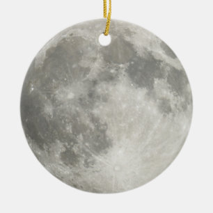 Moon Keramisch Ornament
