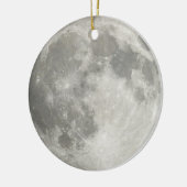 Moon Keramisch Ornament (Links)