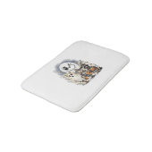 Moon Knight Raccoon Halloween Badmat (Gekanteld)