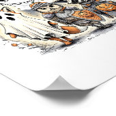 Moon Knight Raccoon Halloween Poster (Hoek)