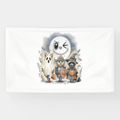 Moon Knight Raccoon Halloween Spandoek (Horizontaal)