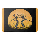 Moon Kokopellis Canvas Badmat (Voorkant)