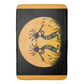 Moon Kokopellis Canvas Badmat (Voorkant Verticaal)