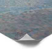 Moon  kunst poster (Hoek)