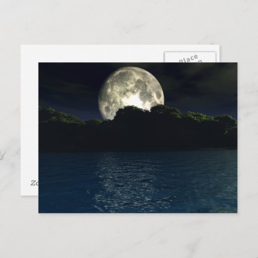 Moon Lake Briefkaart (Voorkant / Achterkant)